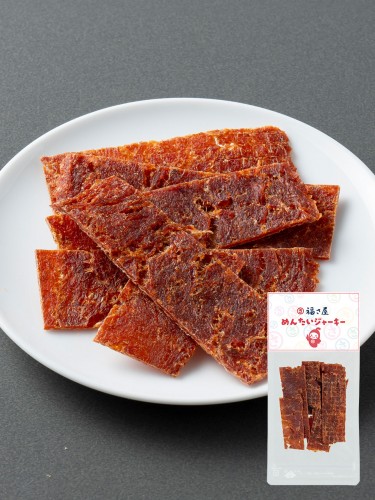 めんたいジャーキー 20g おつまみ 福さ屋辛子めんたい100%使用 福さ屋 辛子明太子 明太子