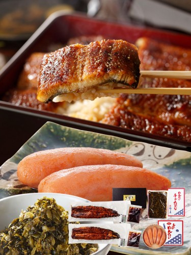 【2026年6月1日より順次出荷】送料無料 手焼き炭火うなぎ蒲焼&福さ屋ご贈答セット / 福さ屋 明太子 辛子明太子 おつまみ 晩酌 福岡 博多 土産 ギフト 贈り物 父の日 お中元 御中元 お歳暮 敬老の日【公式ストア】