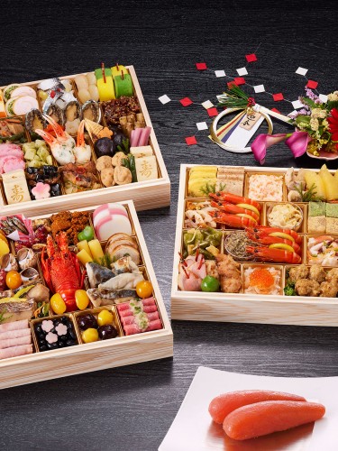 【代引き不可】送料無料 京都 しょうざん 和のおせち「紙屋川」三段重+無着色めんたい180g 2027年 おせち お正月 2026年12月29日〜30日にお届け