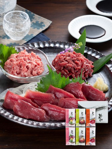 熊本馬刺し厳選3種セット(桜うまトロ個食パック、ユッケ個食パック、赤身スライス個食パック×各2セット) 福さ屋 辛子明太子 明太子